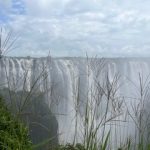Victoria Falls in summer